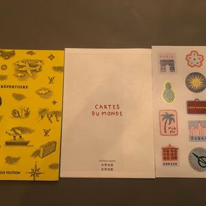Louis Vuitton Repertoire, LV World Maps & Stickers